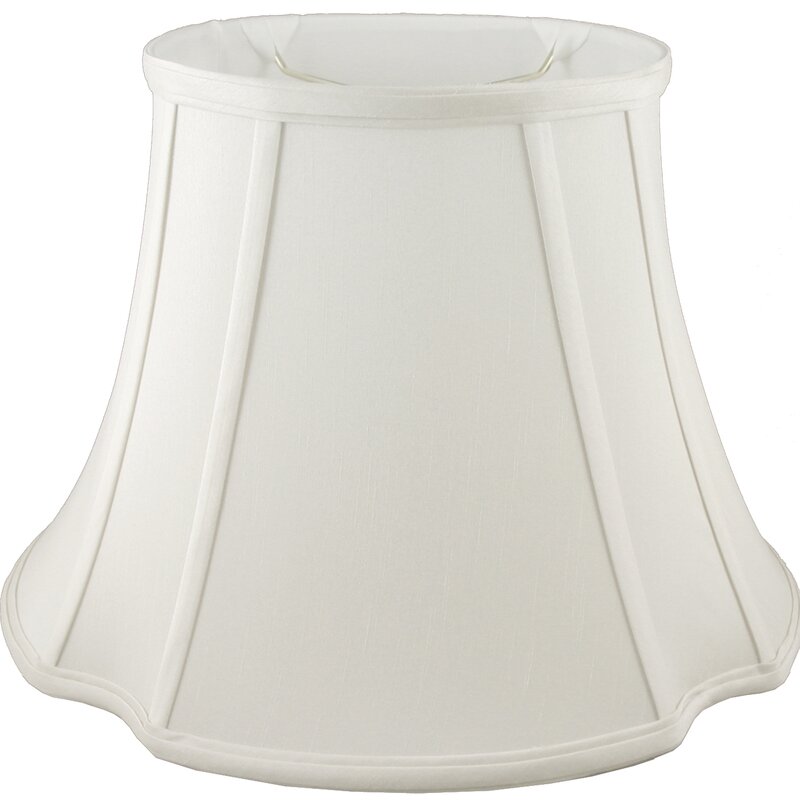 AmericanHeritageLampshades Silk/Shantung Bell Lamp Shade | Wayfair