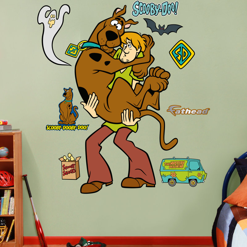 Fathead Warner Bros Scooby Doo And Shaggy Peel And Stick Wall Decal Wayfair