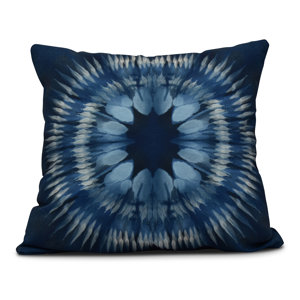Armstrong Shibori Burst Outdoor Throw Pillow