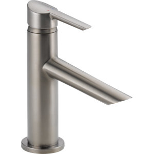 Compel Single hole Single Handle Bathroom Faucet and Diamond Seal Technology