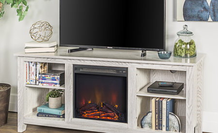 Sunbury 58 TV Stand With Electric Fireplace Sunbury 58 TV Stand With Electric Fireplace