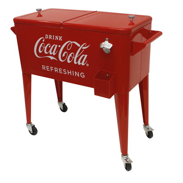 old coke ice chest