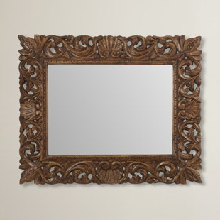 Reclaimed Wood Vanity Mirror Wayfair Reclaimed Wood Wall Mirror