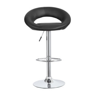 Go to store & view more images Orren Ellis Daeschle Adjustable Height Swivel Bar Stool