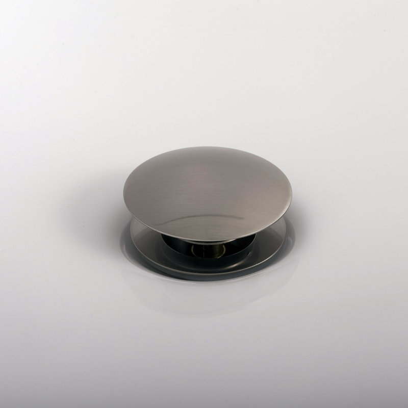 Dax Round Vanity Pop Up Bathroom Sink Drain With Overflow