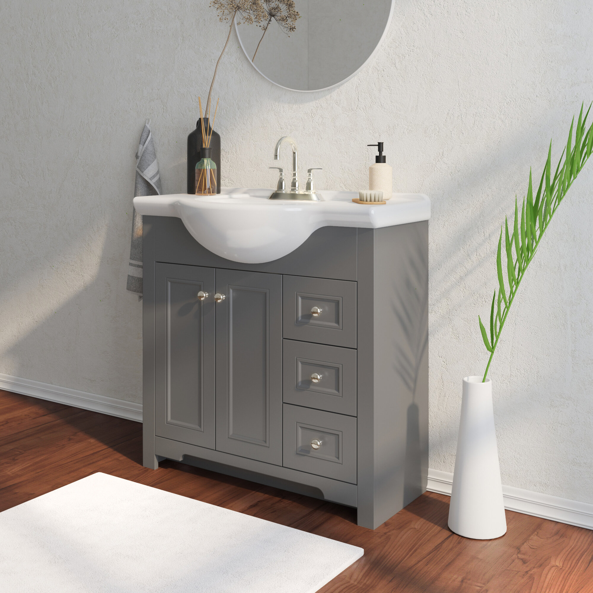 Latitude Run Albirta Abhington 36 Single Bathroom Vanity Set Reviews Wayfair