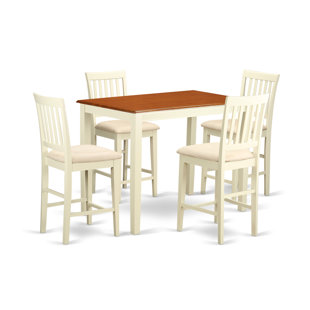 Yarmouth 5 Piece Counter Height Pub Table Set