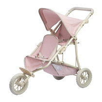 barbie doll double stroller