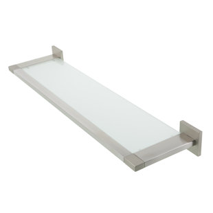 Floating Stainless Steel Shelf Wayfair Quickview Brushed Stainless Steel