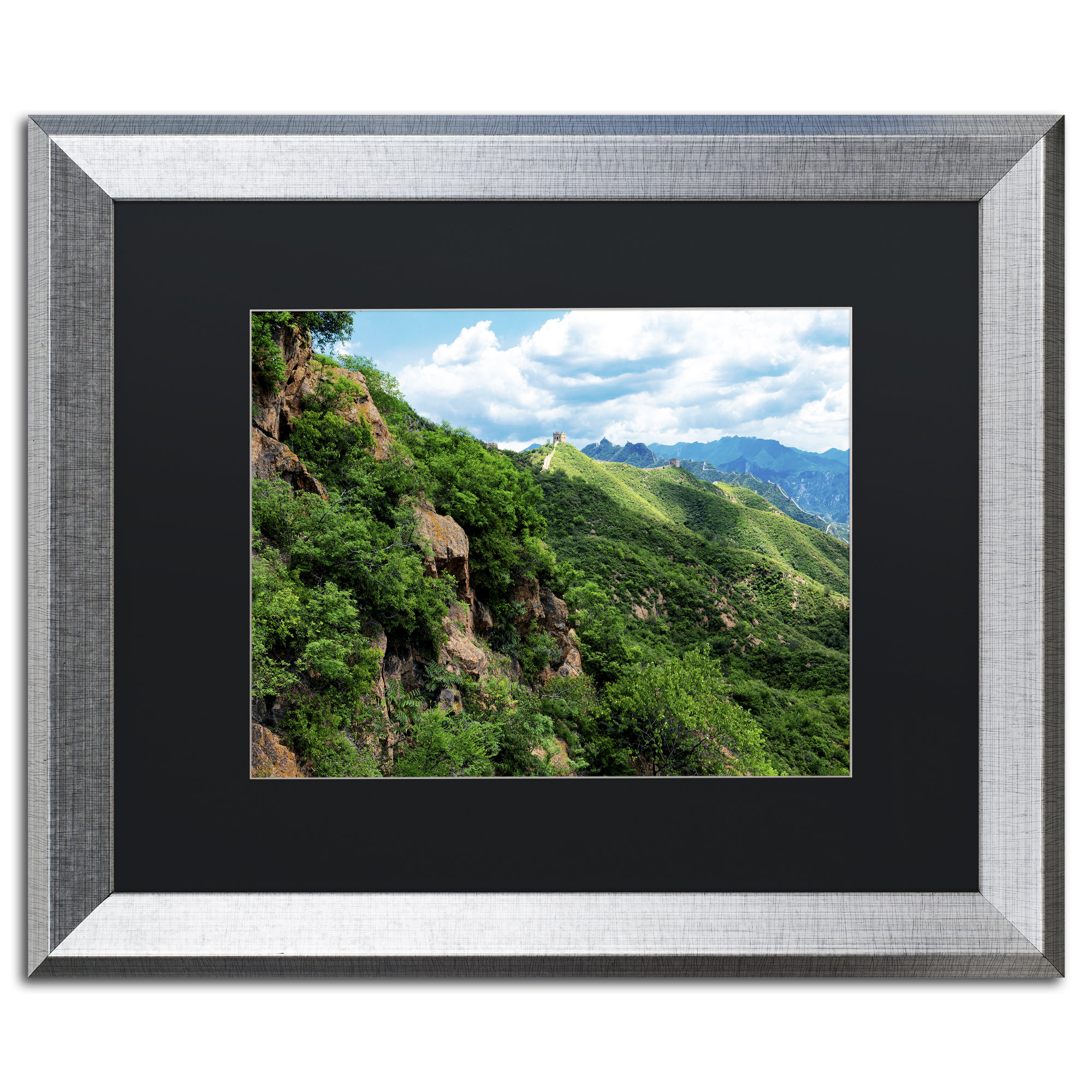 Trademark Art Great Wall Xv By Philippe Hugonnard Framed Photographic Print Wayfair