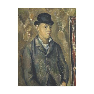 'The Artists Son Paul' by Paul Cezanne Oil Painting Print on Wrapped Canvas Vault W Artwork Size: 47