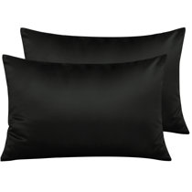 black pillow cases bulk