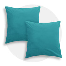 teal bed cushions