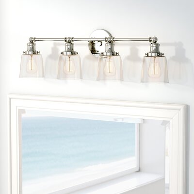 Woodburn 4 Light Vanity Light Beachcrest Home