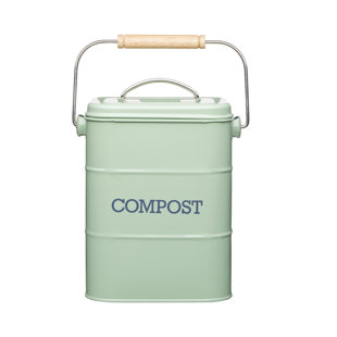 Kitchen Counter Compost Bins Wayfair Co Uk Living Nostalgia 3 5 L Compost Bin