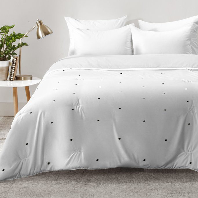 kate spade confetti dot comforter set