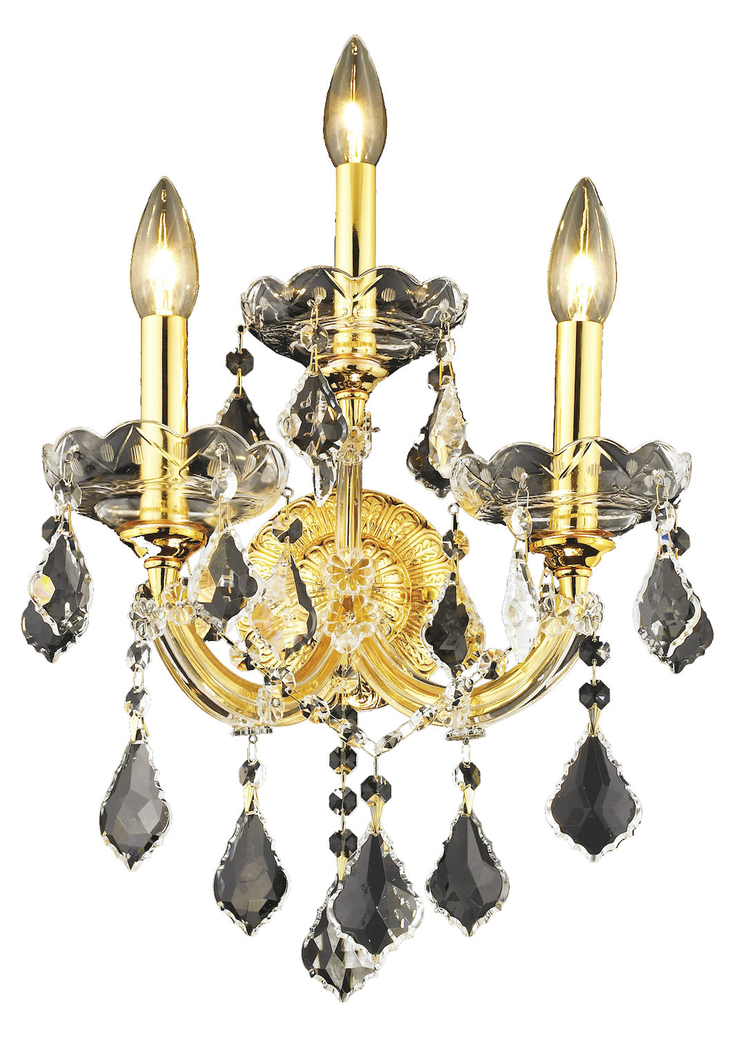 Rosdorf Park Iyana 3 Light Candle Wall Light Wayfair