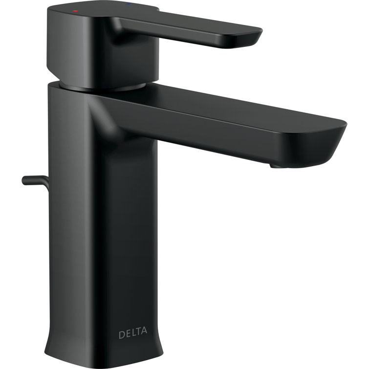 Single Hole Bathroom Faucet with Drain Assembly