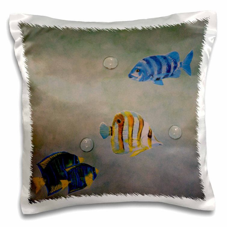 fish pillow covers