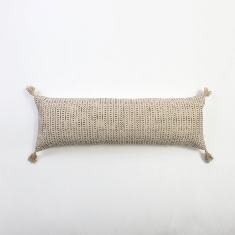 long cylindrical pillow