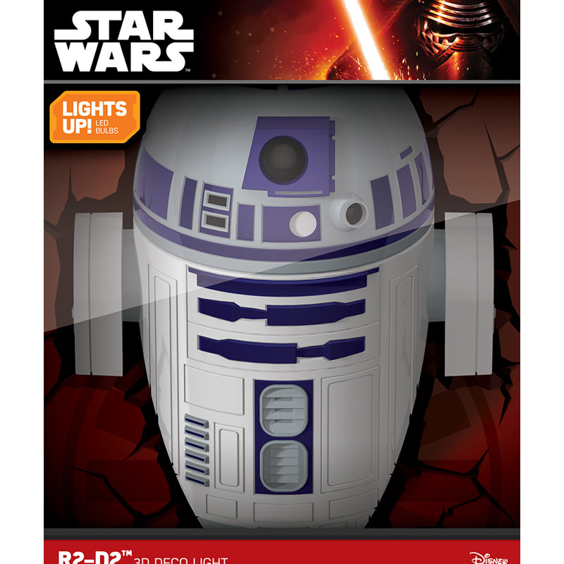 3d Light Fx 3d Ep 7 Star Wars R2 D2 Deco 2 Light Night Light Reviews Wayfair