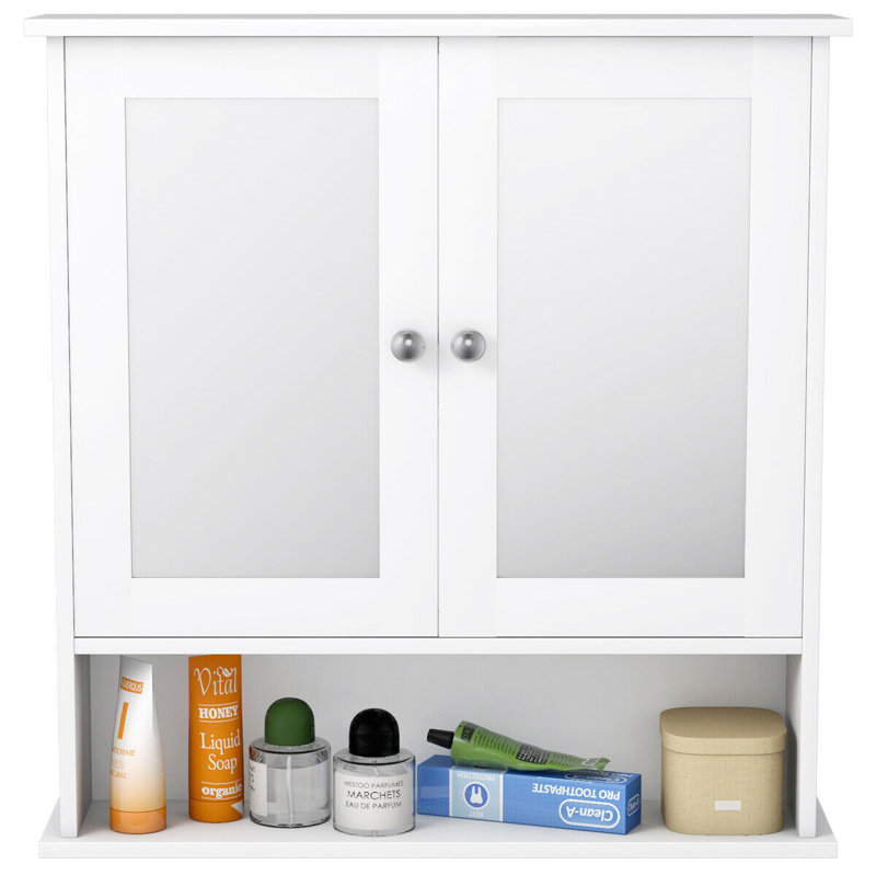 Latitude Run Arnit 22 W X 23 H X 5 D Wall Mounted Bathroom Cabinet Wayfair
