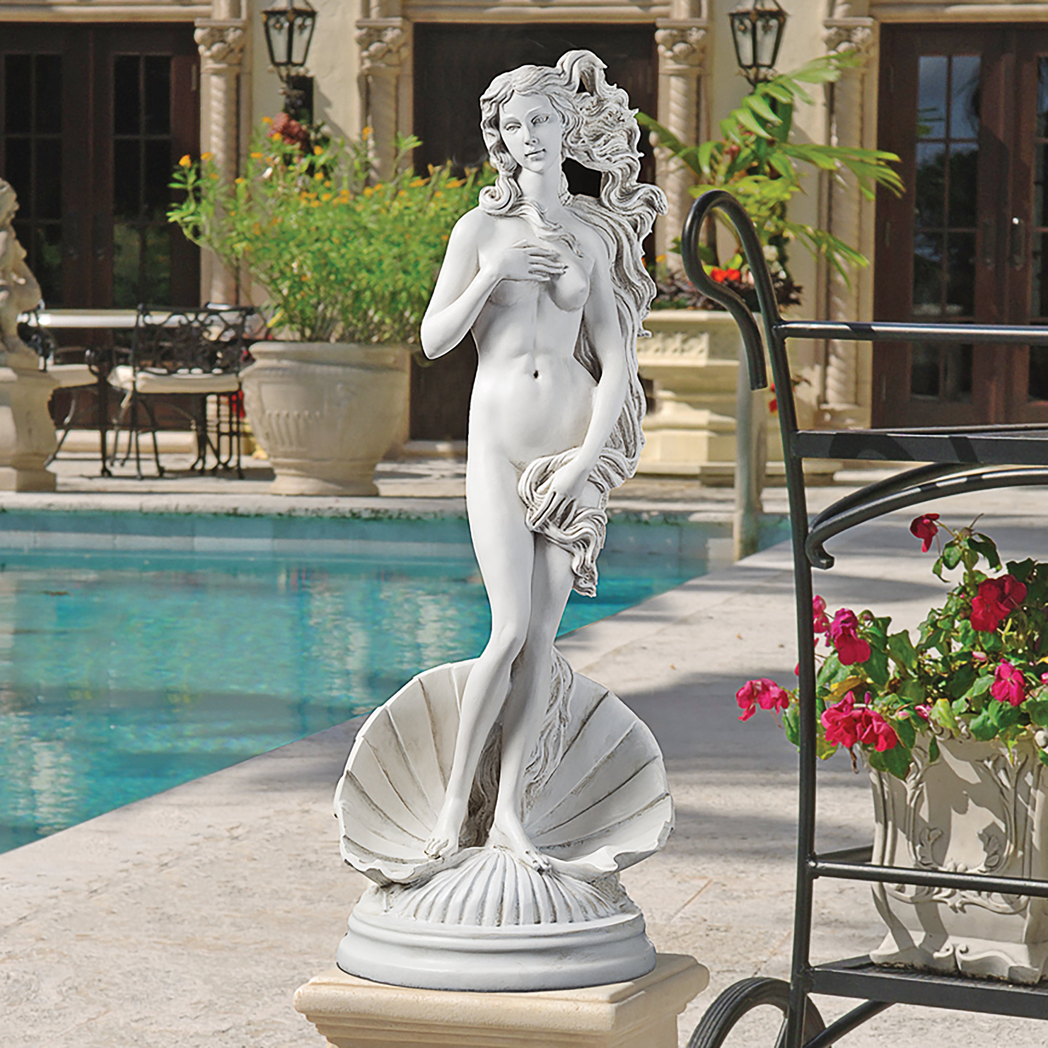 Usher in the beauty of Venus with this true investment in garden art! 