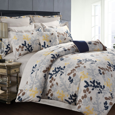 Barcelona 12 Piece Comforter Set Tribeca Living Size King
