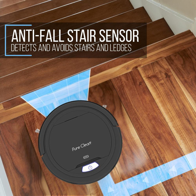 robot vacuum and stairs