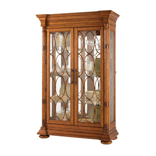 Go to store & view more images Tommy Bahama Home Island Estate Mariana Lighted Curio Cabinet