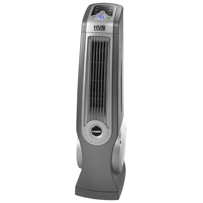 Lasko 35 Space Saving High Velocity Oscillating Tower Fan With Remote Control Reviews Wayfair