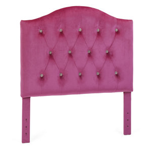 Beebe Twin Upholstered Headboard by Zoomie Kids