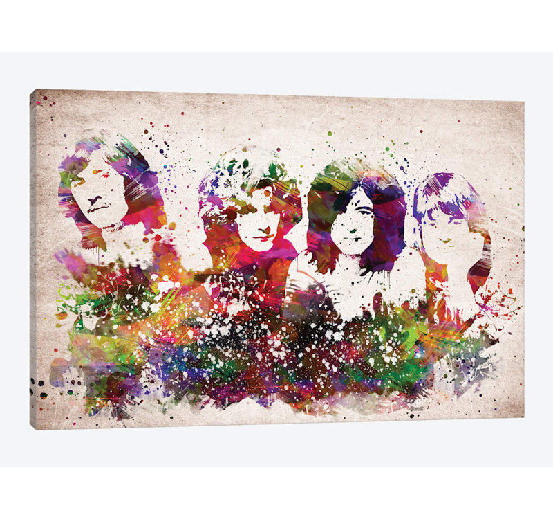 East Urban Home Led Zeppelin By Aged Pixel Graphic Art Print On