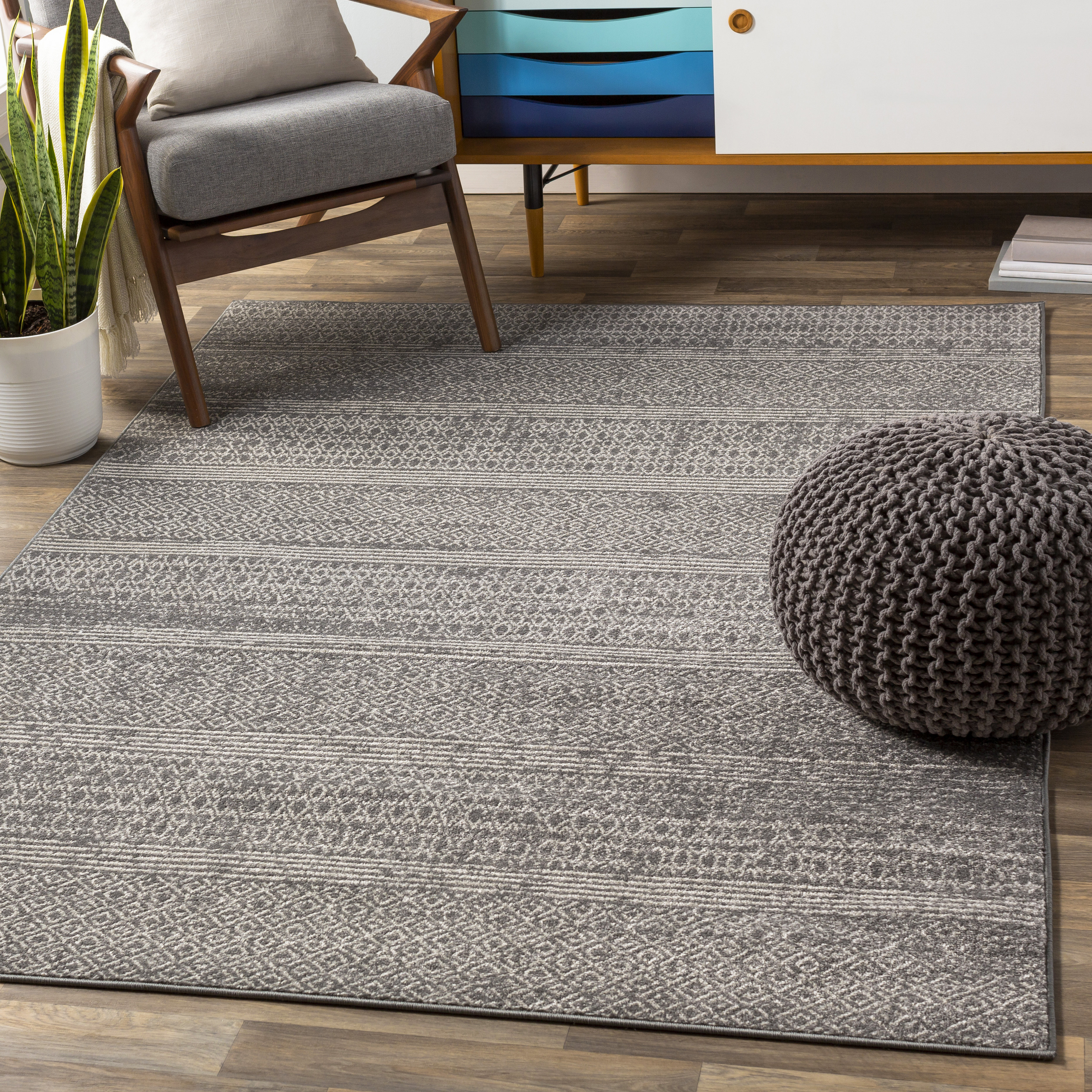 Maxton Gray Khaki Area Rug Reviews Joss Main