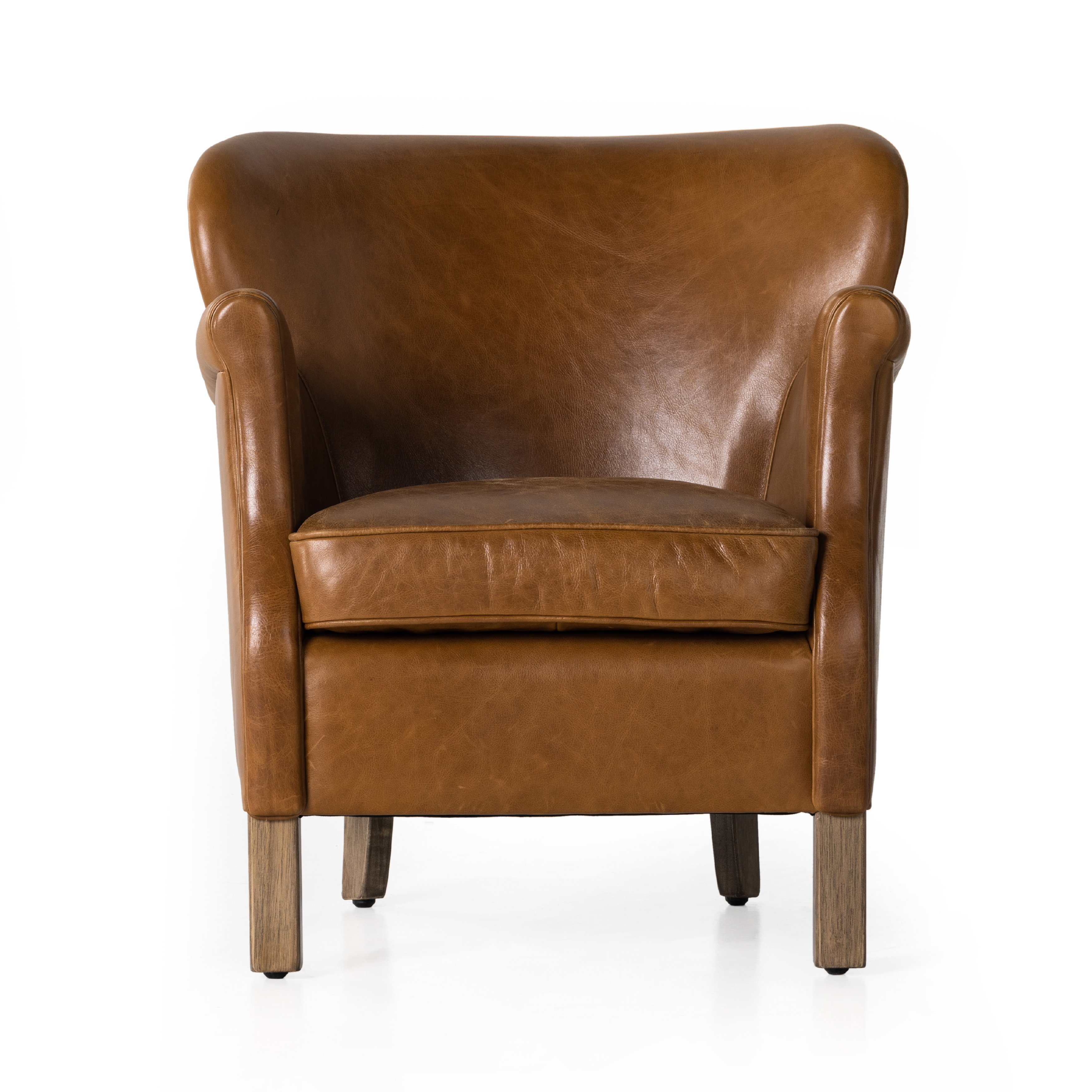 wayfair leather club chairs