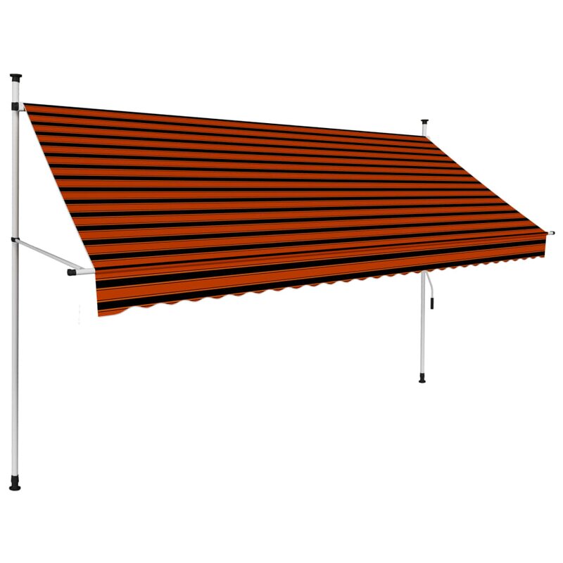 VidaXL Polyester Retractable Standard Patio Awning | Wayfair