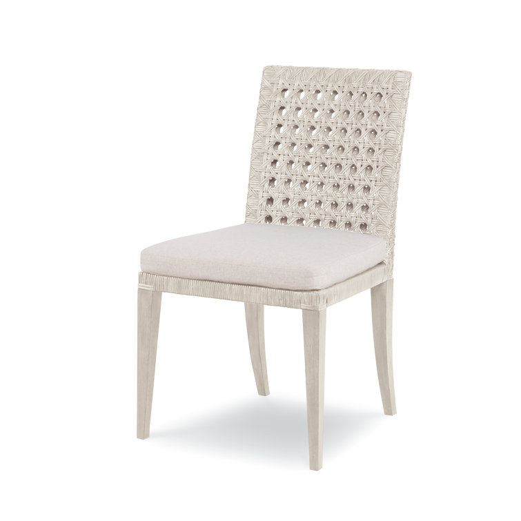 Litchfield Linen Solid Wood Side Chair