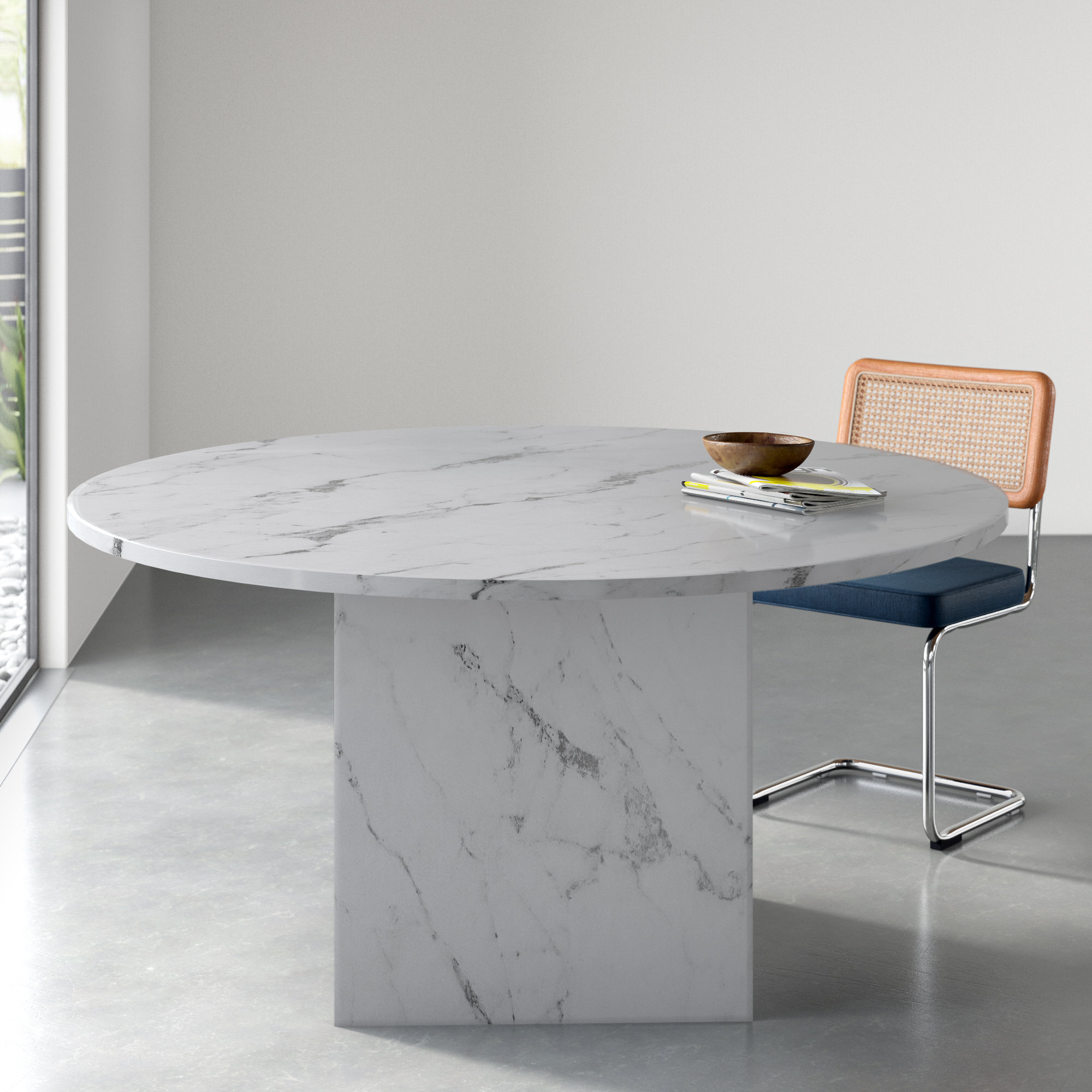 marble dining table base