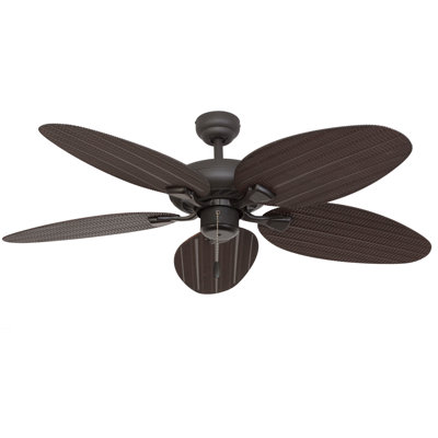 52 Kalea 5 Blade Outdoor Ceiling Fan With Remote Bayou Breeze