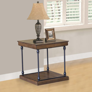 Burdett End Table by Williston Forge Best