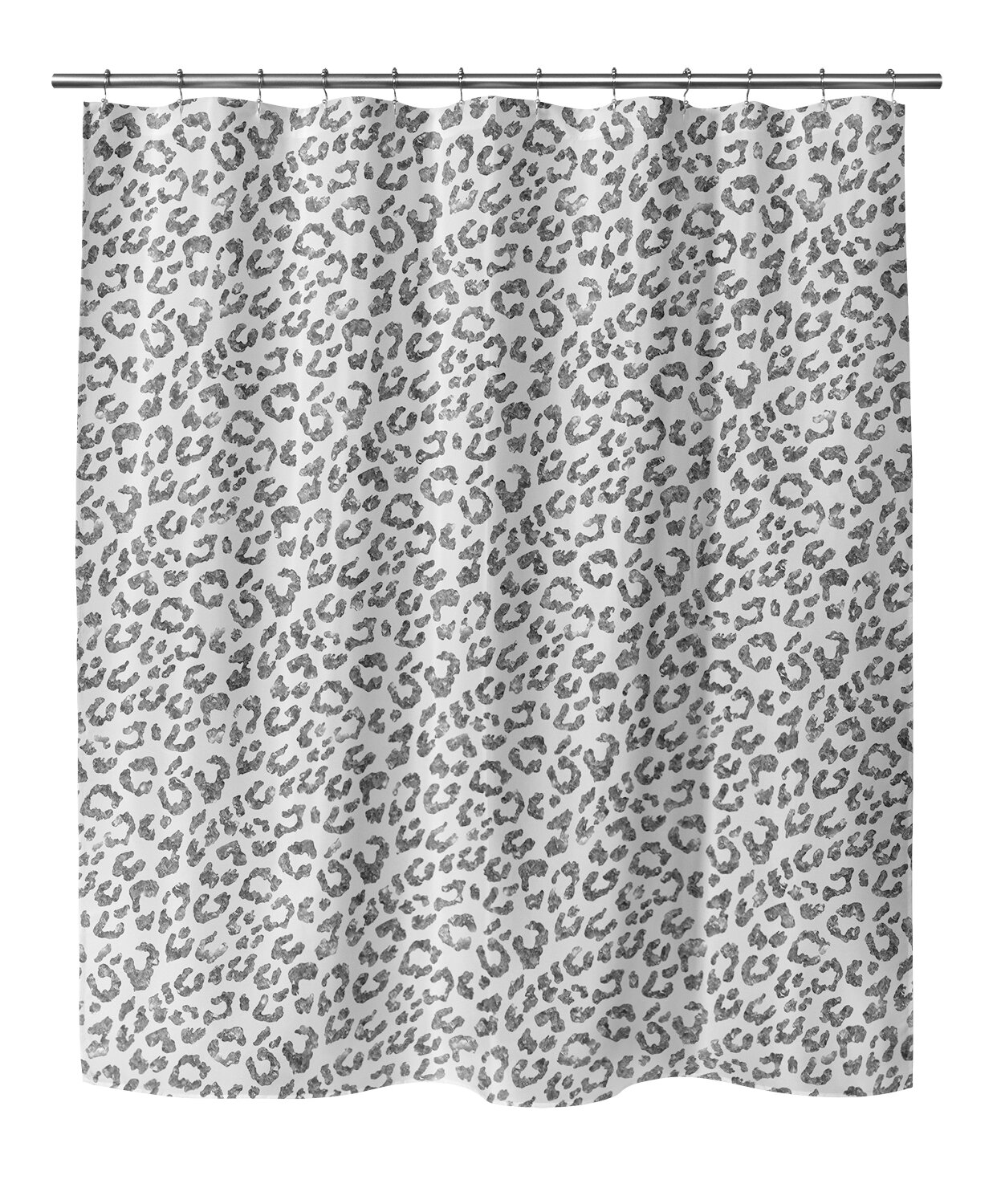 Mercer41 Dessie Leopard Single Shower Curtain Wayfair