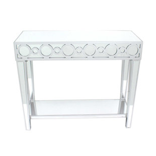 Ashtyn Circles Console Table by Mercer41 No Copoun