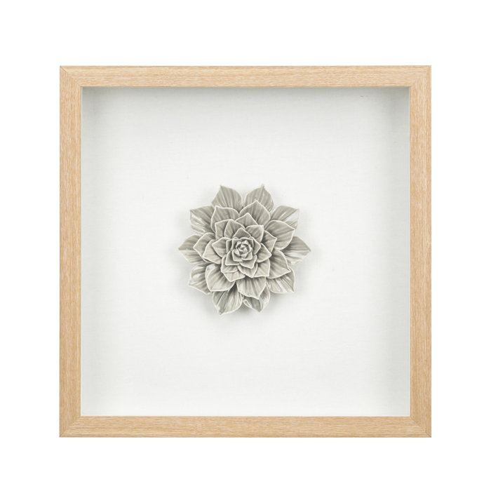 Ceramic Flower Wall Décor Ceramic Flower Wall Décor