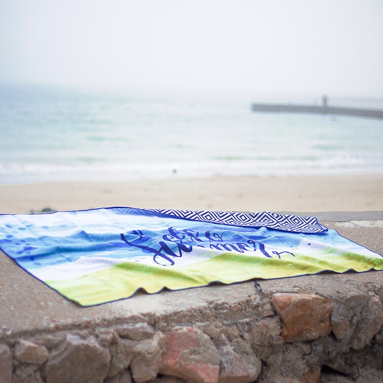 Blue IcosaMro Round Beach Towel Octopus Microfiber Beach Blanket Blue Ocean Sea Large Roundie Lightweight Beach Towel for Kids Women Men Boy Girl 59 Inches