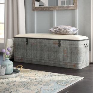 Go to store & view more images August Grove Dublin Upholstered Storage Bench