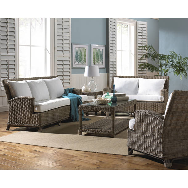 Panama Jack Sunroom Exuma Rattan Wingback Chair & Reviews | Wayfair