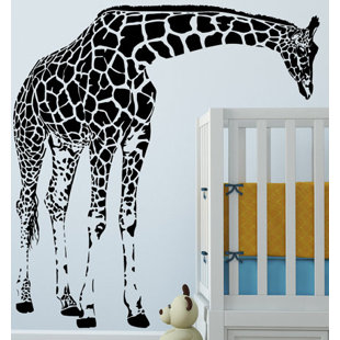 Nursery Wall Stencils Wayfair Co Uk Giraffe Animal Nursery Wall Sticker