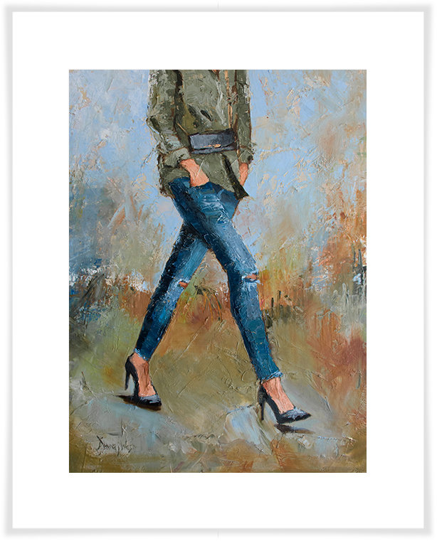 House Of Hampton Figurative Olive Girl By Donna J West