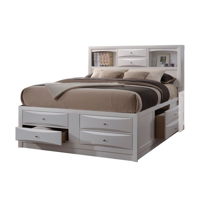 Featured image of post Wooden Platform Storage Bed - Get 5% in rewards with club o!