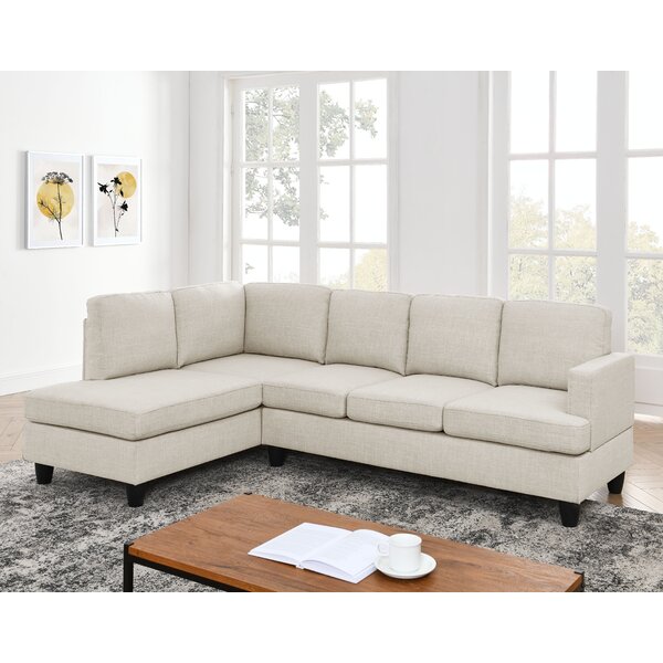 Hiller 95.25 Wide Sofa & Chaise by Andover Mills™ 